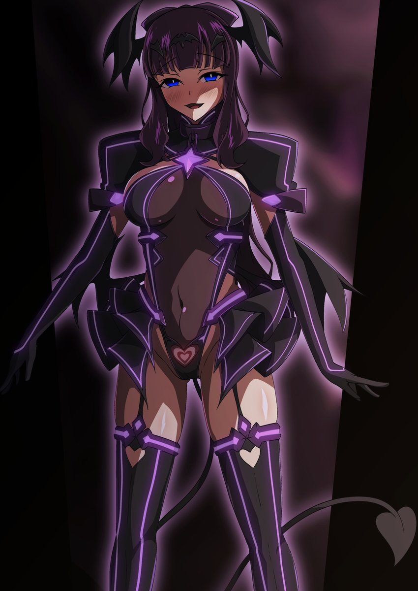 pixivリクエスト:らくがきプラン  その559
内容「前描いてもらった滝本ひふみをリベレイター・アザリンでもう一度描いてみて欲しいんだ--足にもラインつけてね」 