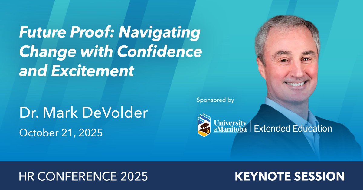 2025 #CPHRMBconference Keynote Speaker Spotlight!

DR. MARK DEVOLDER is a global change and transformation expert, thought leader on transitioning through disruption and award-winning Speaker. 

More about Dr. Mark DeVolder: buff.ly/FtYhqN0