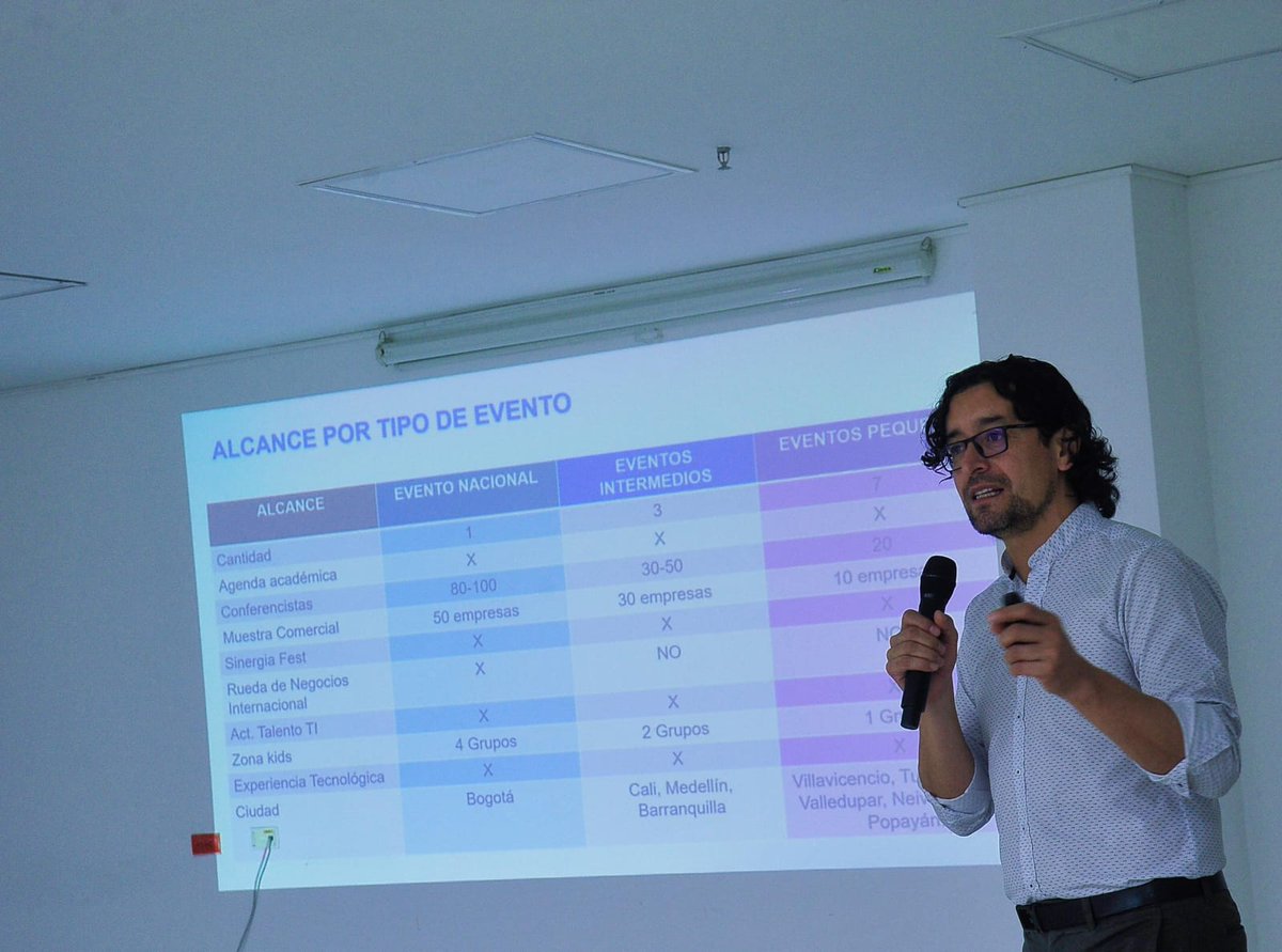 GobdelCesar's tweet photo. La Oficina de las TIC realizó mesa de trabajo, en Valledupar, con representantes de distintas universidades, empresas fintech y sectores productivos, con miras al Encuentro de Ecosistemas Digitales TIC 4.0, que se desarrollará en septiembre.

Contamos con la presencia del Subdirector de Industrias  T.I del MinTic André Felipe Galindo y el consenso fue claro: todos aportan experiencia, conocimiento y compromiso por la innovación y el desarrollo tecnológico del Cesar.

¡La tecnología sigue en marcha!