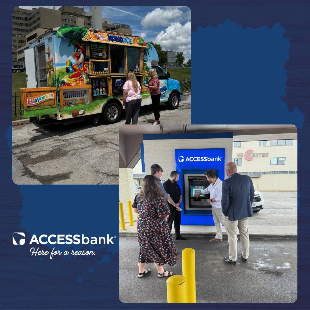 Last week, we hosted an employee open house at our new ACCESSpoint ITM at 1941 S 42nd St.! Team members stopped by for breakfast burritos, Kona Ice, and a hands-on look at how the ITM works — from a customer's perspective.

From live banker video chats to cashing checks, it’s...
