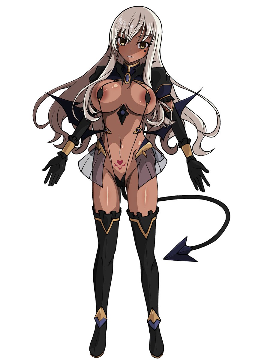 pixivリクエスト:らくがきプラン  その560
内容「漆黒のシャルノスのメアリ・クラリッサ・クリスティを「TS魔法少女なお!」のスレイブ化でお願いします」 