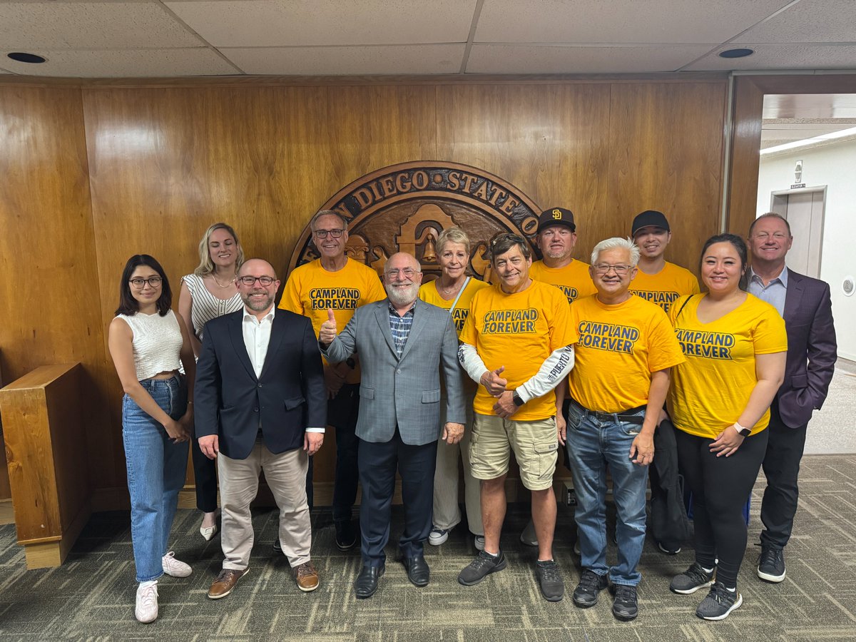 Last week, our team joined Friends of Campland to advocate for the lease extensions for Campland on the Bay and Mission Bay RV Resort.

We’re proud to share that the LUH Committee voted in favor of the extensions! 

Thank you to everyone who helped make this happen.
