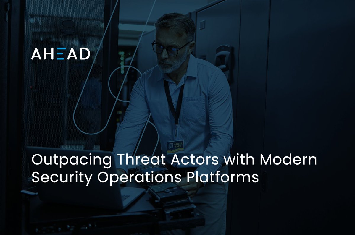 Cyber threats don’t wait. Neither can your response. ⏱️

AHEAD’s new whitepaper outlines how AI-powered security platforms are redefining speed, scale, and resilience in #cyberdefense.

Download our strategic roadmap to future-proof your #SecOps ⤵️
bit.ly/4eOzchr
