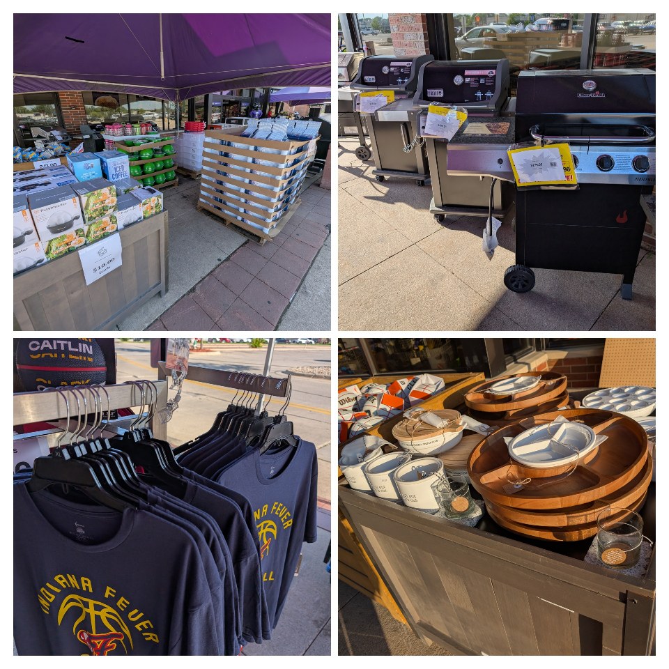 There's still a chance to score on some of these 🔥HOT 🔥 deals at our GM Tent Sale! Lowest prices of the year on grills and housewares! While supplies last at your Cedar Falls Hy-Vee!