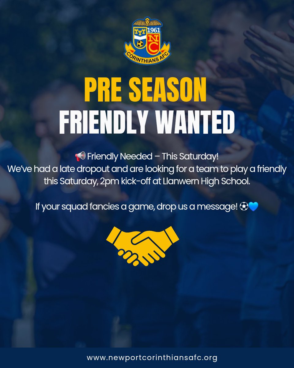 Looking for a fixture this weekend...