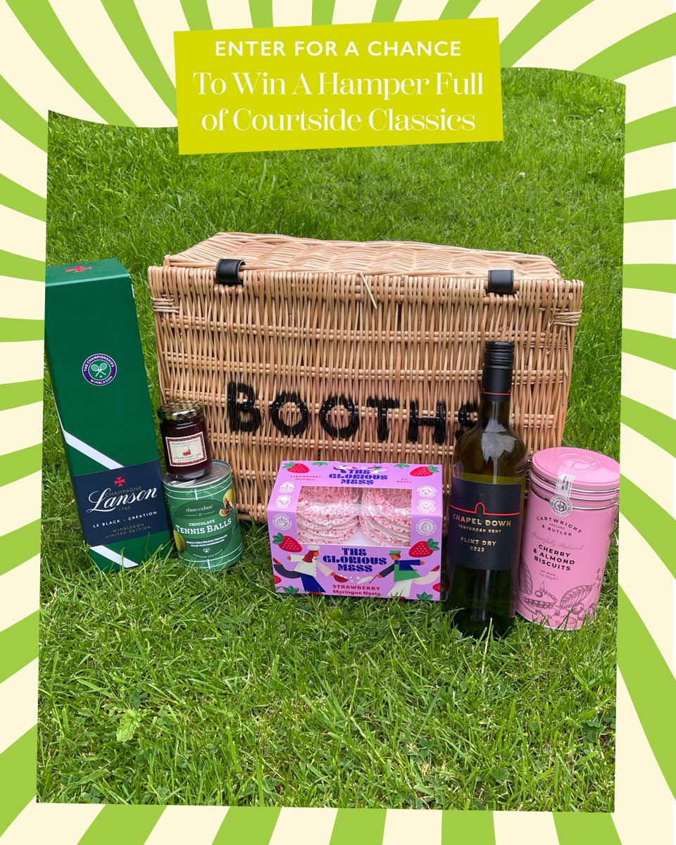 To celebrate tennis season, we have a whole hamper of Courtside Classics to give away 🎾

For a chance of winning, comment below and tell what's your favourite courtside snack? 

Ends 23:59 06.07.25. T&amp;Cs apply, find them here brnw.ch/21wTSSw