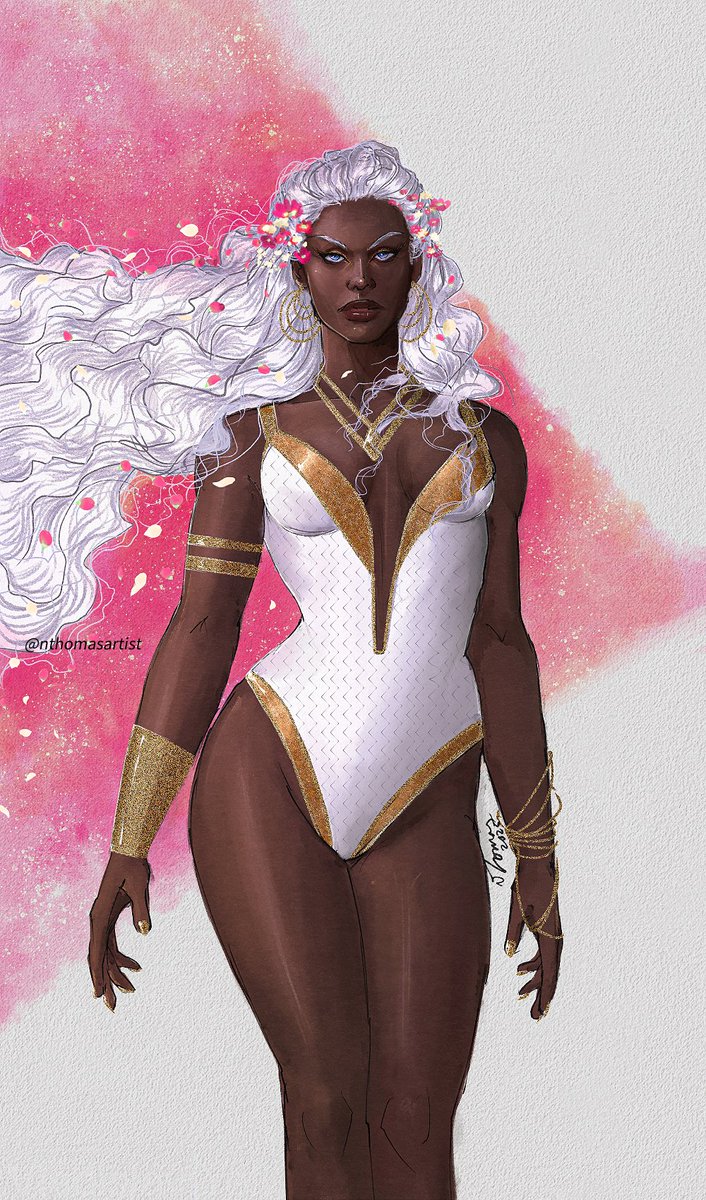 nthomasartist's tweet image. Ororo Munroe - Storm (Summer Edition)
Had to lock-in in ways I have not yet before for my girl
#ororomunroe #storm #ororospoilers #xmen #xspoilers #Marvel