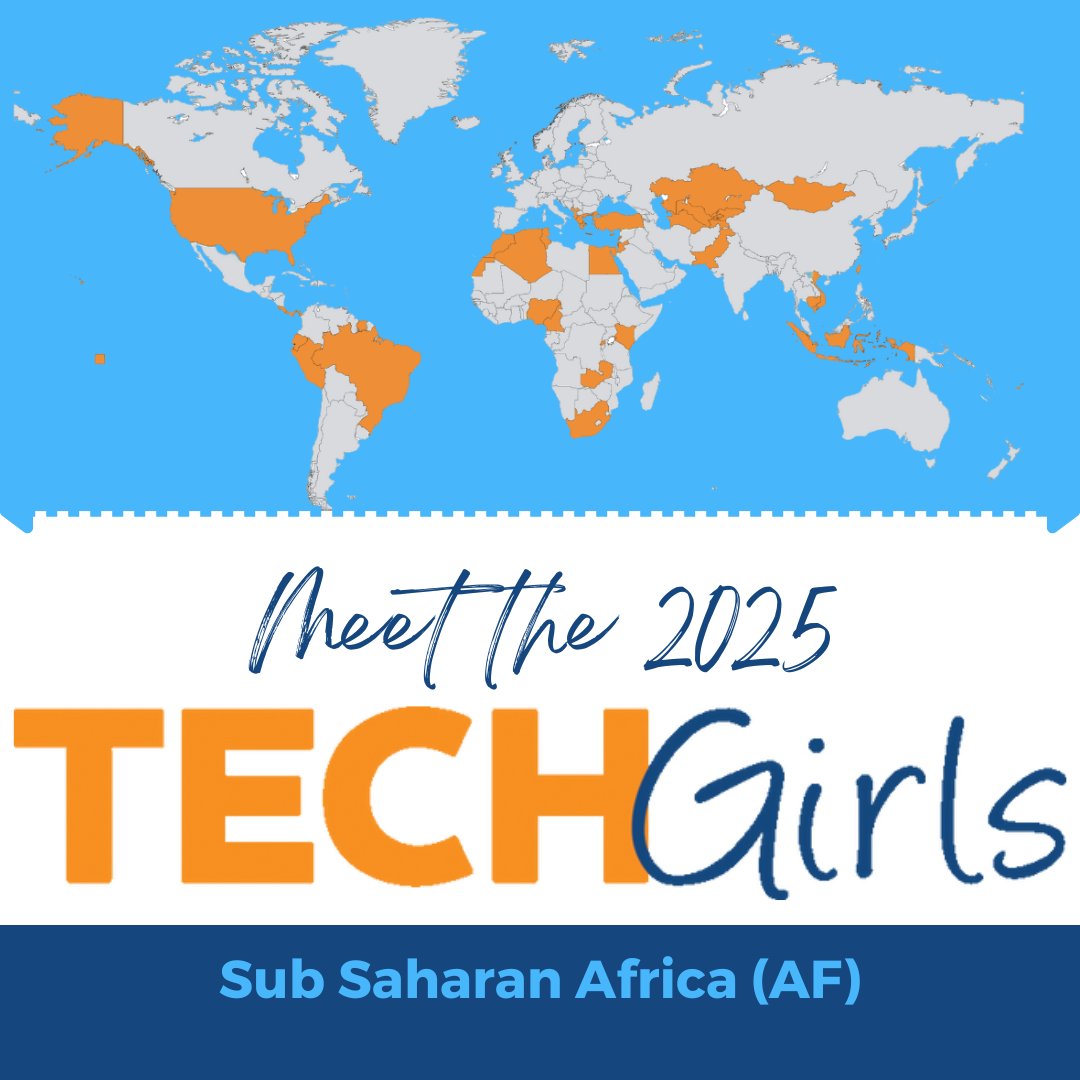 TechGirls's tweet image. This year&apos;s program is welcoming 18 young women from Cameroon, Kenya, Nigeria, Rwanda, South Africa, and Zambia. Send them your congratulations in the comments! 2/2

#TechGirlsGlobal #TechGirls2025 @ECAatState