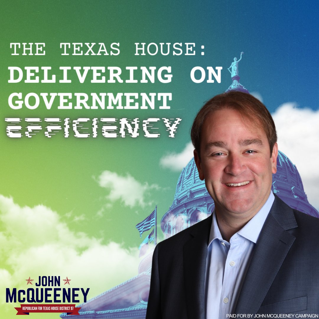 Two major wins for Texas taxpayers in the 89th session:

✅ HB 10 (SB 14) – Cuts red tape and streamlines agency rules

✅ HB 12 – Adds audits and public input to keep the government accountable

We’re making state government work for the people, not the bureaucracy!