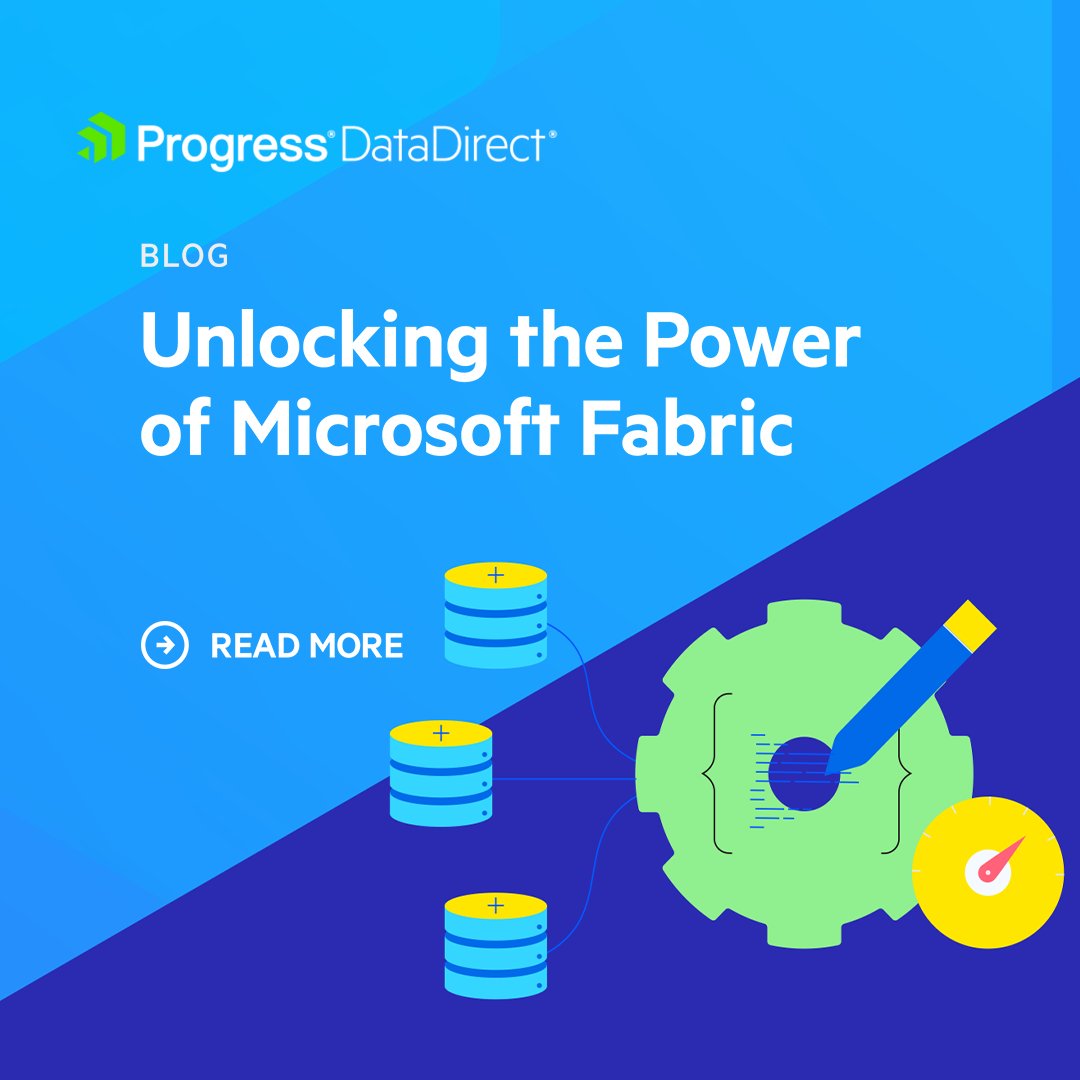 _DataDirect's tweet image. Unleash the power of #MicrosoftFabric! 🚀
A unified SaaS platform combining Data Factory, Synapse, Power BI, real-time analytics & AI-powered Copilot with built-in governance and OneLake. All your data, all in one place. 📊🔐
Read more 👉 prgress.co/4l9w95L
