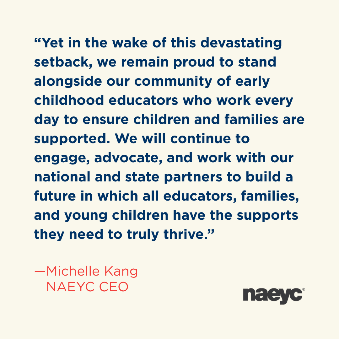 NAEYC tweet media