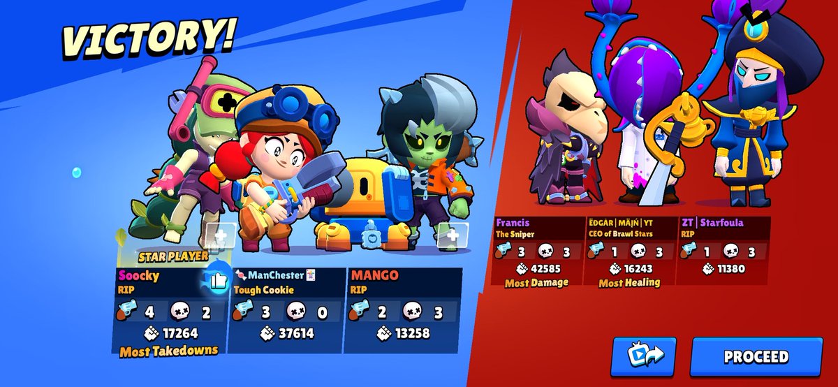 Simple12_q's tweet image. I love it when there&apos;s two shippers in one match #brawlstarsmandy #brawlstarschester #mandyxchester