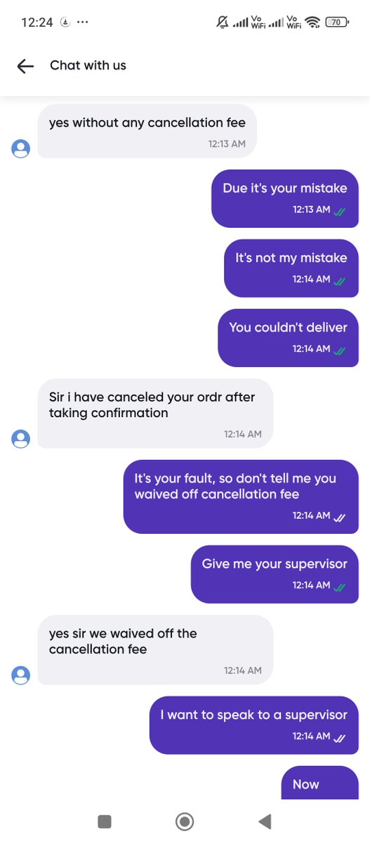 RakeshSC1's tweet photo. You can't treat your customers like this and get away.
#Swiggy #swiggydelivery #swiggyinstamart https://t.co/OiS4LBuokL