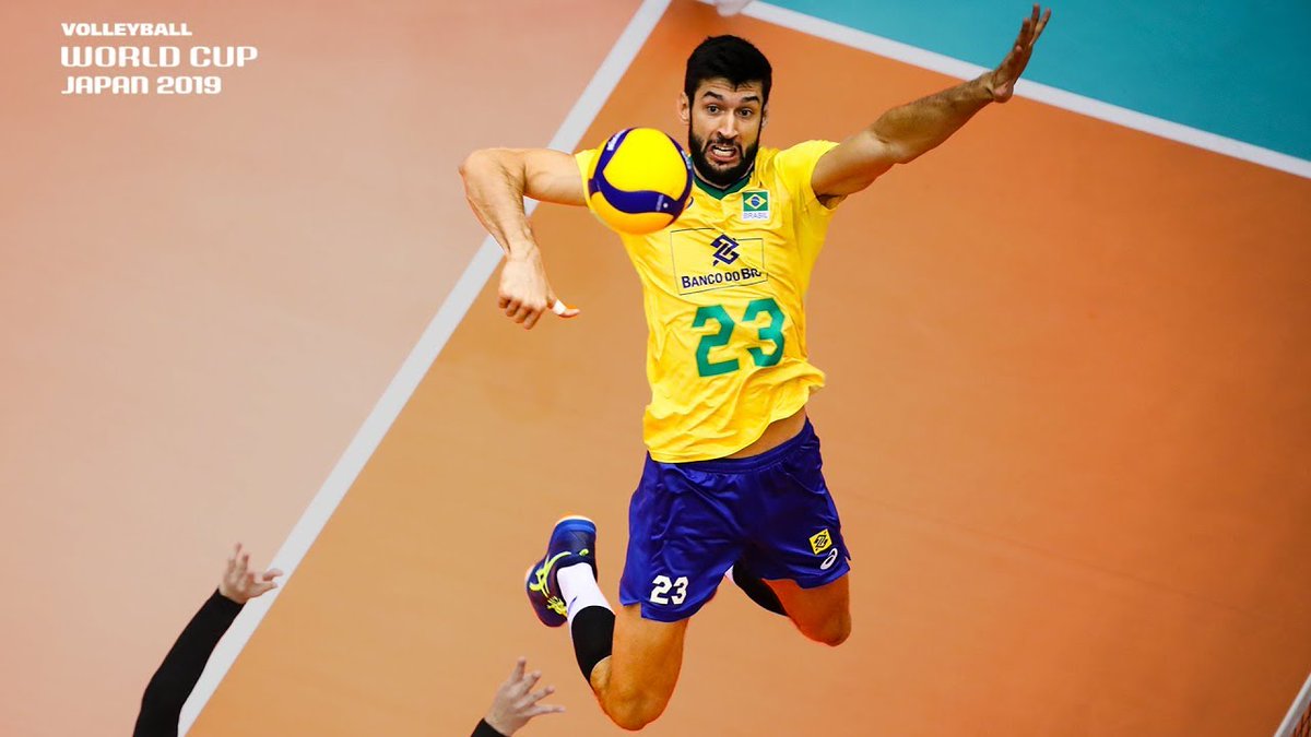 VolleyballwithU's tweet image. When he jumps like he’s defying gravity… and BOOM that spike echoes louder than your weekend plans.
 Pure power. Pure precision.
#VolleyballSmash #SpikeLife #AirTime #VolleyballVibes