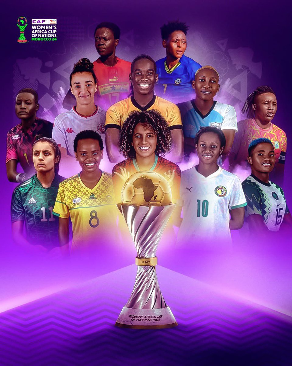 On les than 48h serious thing will start 
Africa will be Purple 💜
<a href="/CAFwomen/">CAF Women’s Football</a>