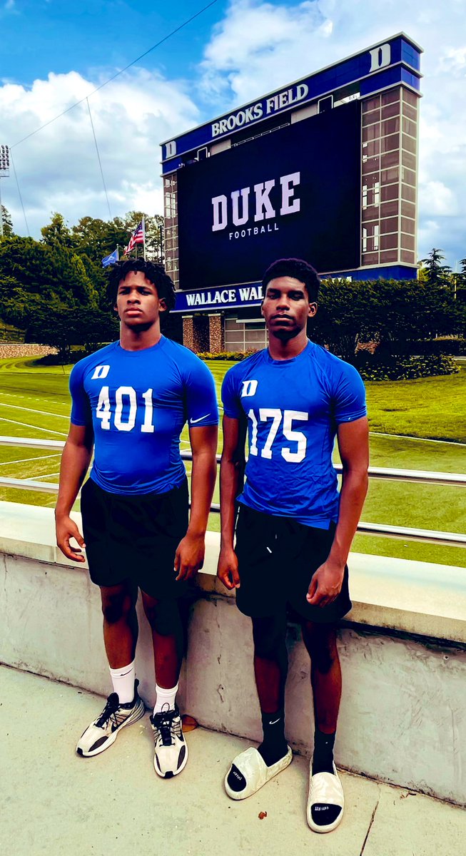 Joshua Hall (@recruitjoshhall) on Twitter photo #AGTG Thanks to <a href="/DukeFOOTBALL/">Duke Football</a> for having me and my bro <a href="/reeceperrier/">Reece Perrier ⭐️ C/O 2028 DB</a> attend your prospect camp. I definitely enjoyed my day and will be back! 2028's!!!@KMHS_FootballGa ⛰️🐎 #AGTG Thanks to <a href="/DukeFOOTBALL/">Duke Football</a> for having me and my bro <a href="/reeceperrier/">Reece Perrier ⭐️ C/O 2028 DB</a> attend your prospect camp. I definitely enjoyed my day and will be back! 2028's!!!@KMHS_FootballGa ⛰️🐎