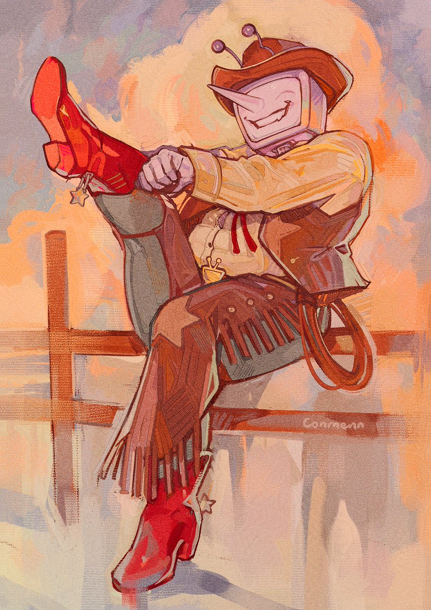 conmenn_art's tweet image. throwing my hat in the ring !! cowboy tenna be upon ye