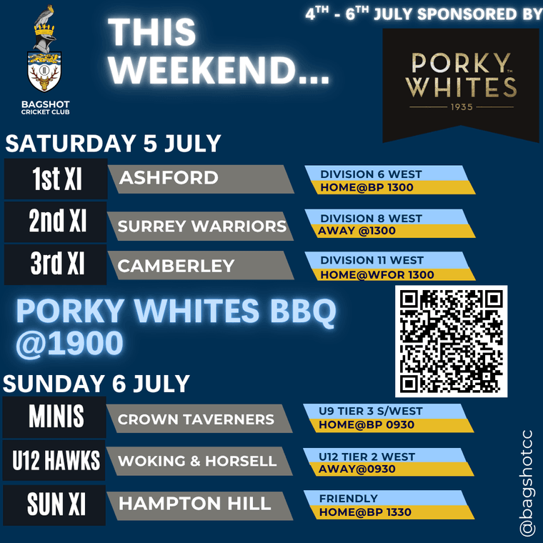 Bagshot Cricket Club tweet media