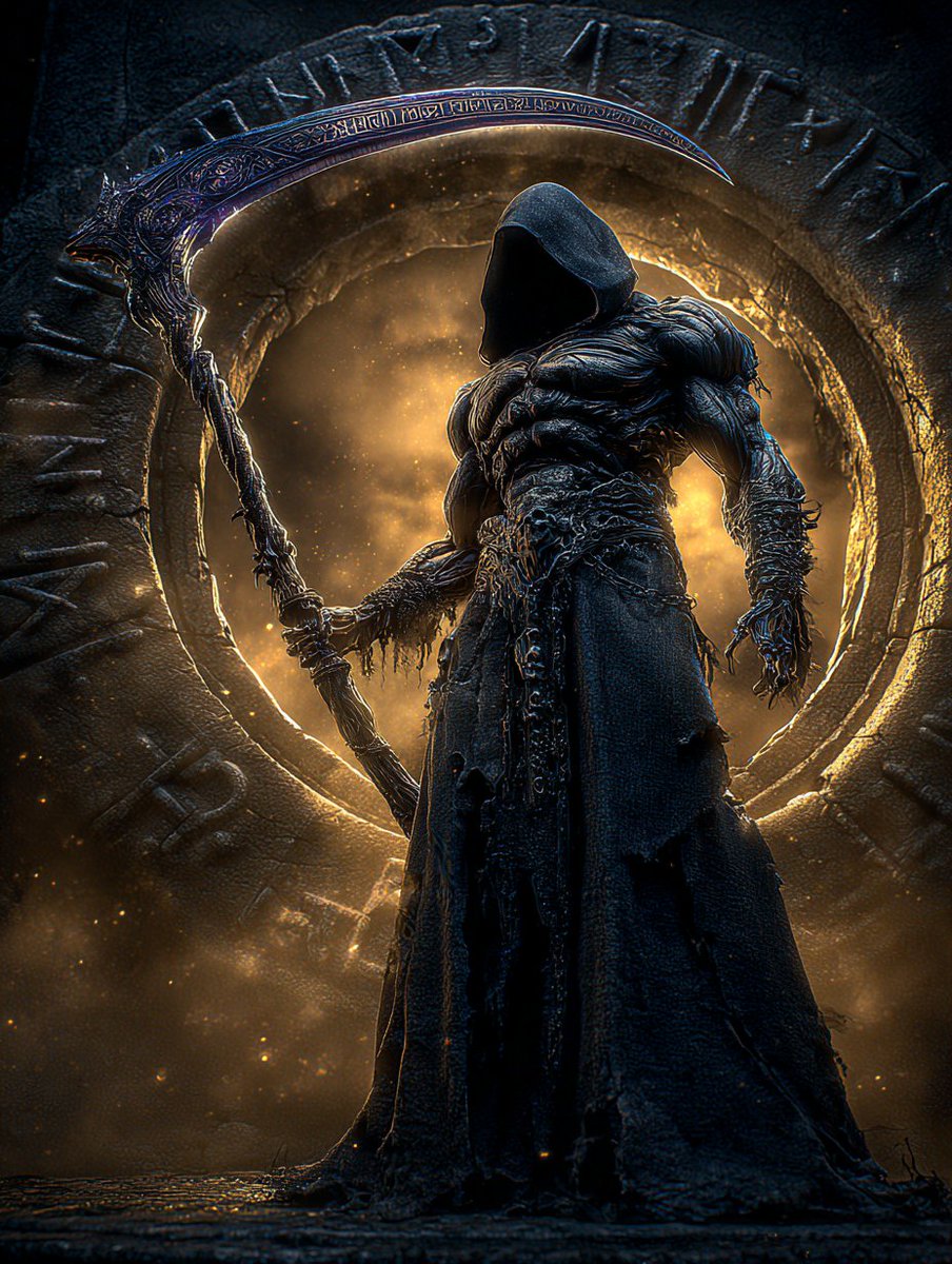 RobotCleopatra's tweet photo. Grim Reaper https://t.co/rpJ8FtwqNp