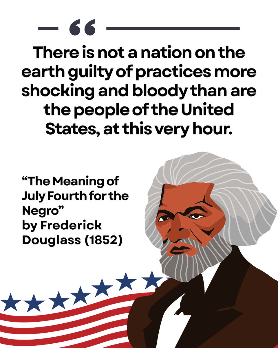 dsa_louisville's tweet image. From “The Meaning of July Fourth for the Negro” by Frederick Douglass (1852)