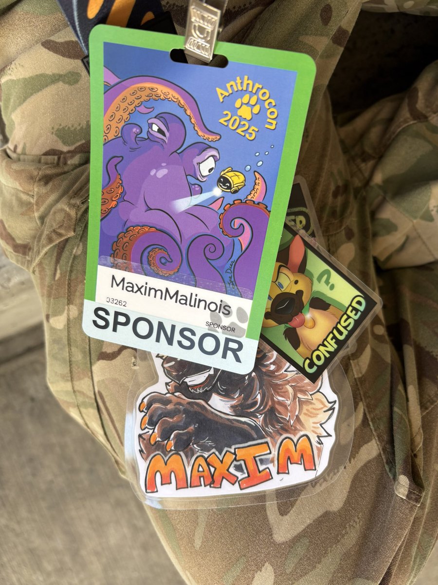 MaximMalinois's tweet image. All badged up!