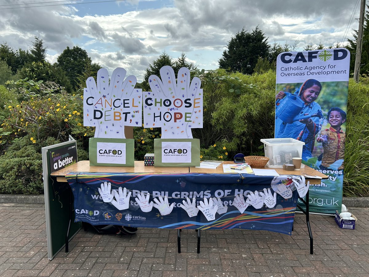 It was a pleasure to visit the YMT today  at their secondary festival and chat about our ‘Cancel Debt, Choose Hope’ campaign, where many amazing students added their support. Also fantastic to see and catch up with <a href="/CAFOD/">CAFOD</a> special ambassador Adeniké! <a href="/CAFODSchools/">CAFOD Schools</a>