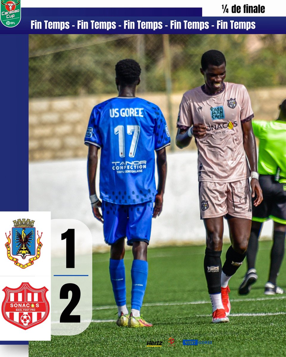 usgoreefootsa's tweet photo. ⏹️ Fin-temps 1️⃣ ~ 2️⃣
Fin de l’aventure pour nos jeunes insulaires dans cette coupe de la ligue "Carabao"
#usgoree
#coupedelaligue
#LSFP
#football
#usgson
Revit Gorée Toujours 🔵 ⚪️ https://t.co/uMeJ1h78wZ