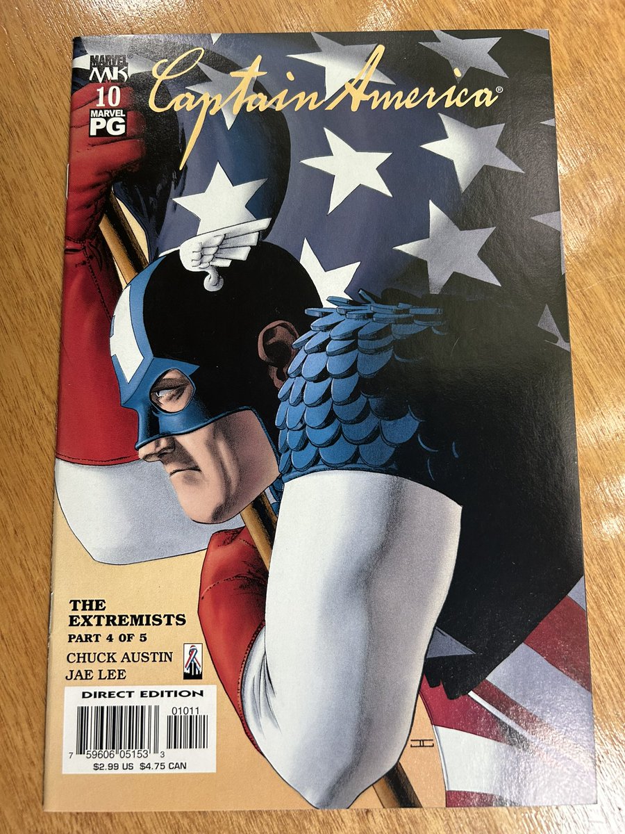 Captain America #10 (2003) John Cassaday cover art🇺🇸