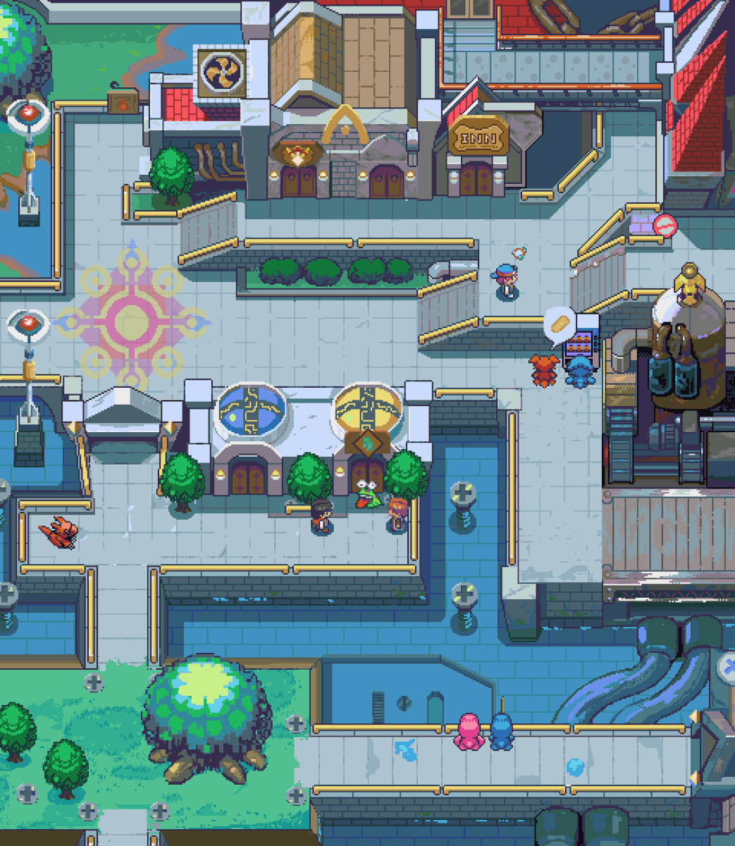 Zanuff27's tweet image. #Pixelart #indieGameArt #aseprite #Digimon
