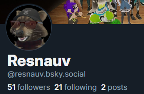 Resnauv's tweet image. I know this account is kinda fresh, but we're done here. Find me on Bluesky.