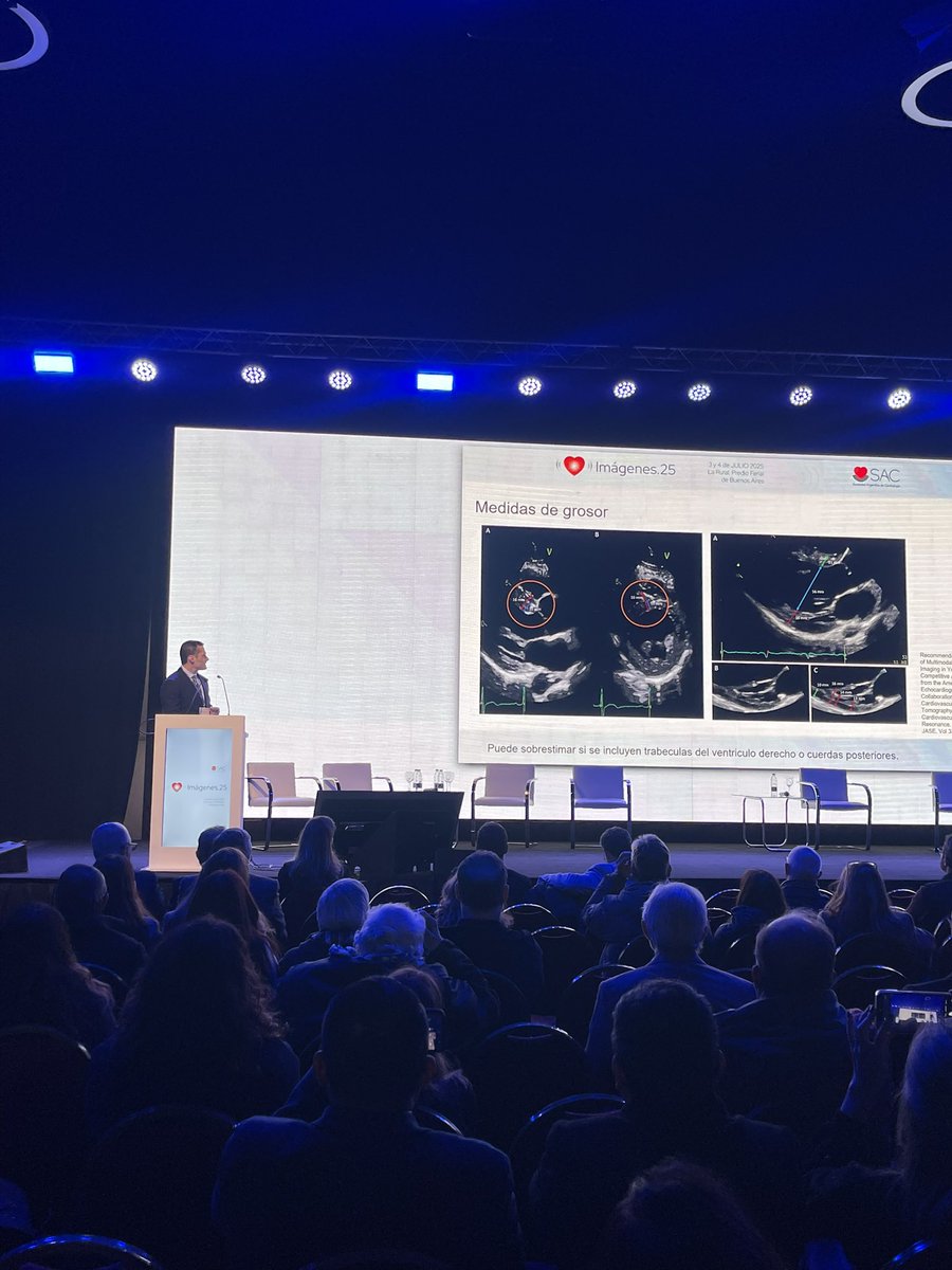 Dr. Jose Madrazo with a full house in Buenos Aires on Hypertrophic Cardiomyopathy. #sac #imagenes25 <a href="/hopkinsheart/">Johns Hopkins Cardiology</a> <a href="/HopkinsMedicine/">Johns Hopkins Medicine</a>
