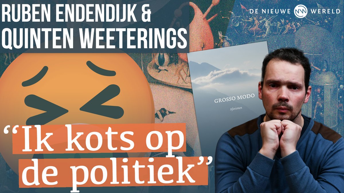 De Nieuwe Wereld (@de_nieuwewereld) on Twitter photo "Vooruitgang is een vals ideaal", <a href="/RubenEndendijk/">Ruben Endendijk</a> in gesprek met <a href="/Quintenw/">Quinten Weeterings</a> Weeterings, aforist.
✒️youtube.com/watch?v=Y9_tmc… "Vooruitgang is een vals ideaal", <a href="/RubenEndendijk/">Ruben Endendijk</a> in gesprek met <a href="/Quintenw/">Quinten Weeterings</a> Weeterings, aforist.
✒️youtube.com/watch?v=Y9_tmc…