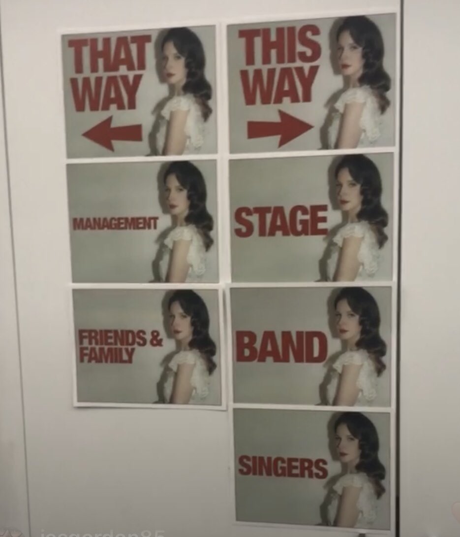 Lana's crew using the same photo for everything 😭 it's crazy