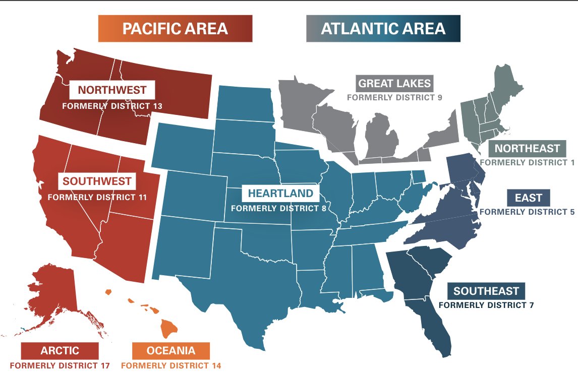 USCGSoutheast's tweet photo. The @USCG transformation comes to the Southeast. Moving forward, District 7 will be known as #USCG Southeast District. With #ForceDesign2028, the Service is renaming its operational districts to represent the regions served.
🔗 https://t.co/XS2b0e5s8W
@DHSgov #ValueToNation https://t.co/F1MONGF1r0