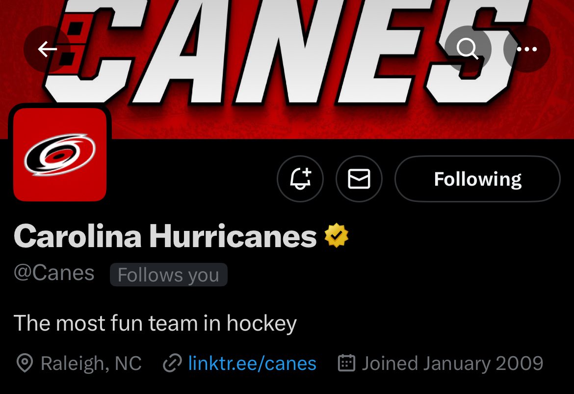 I’ve been a canes fan this whole time 🙃