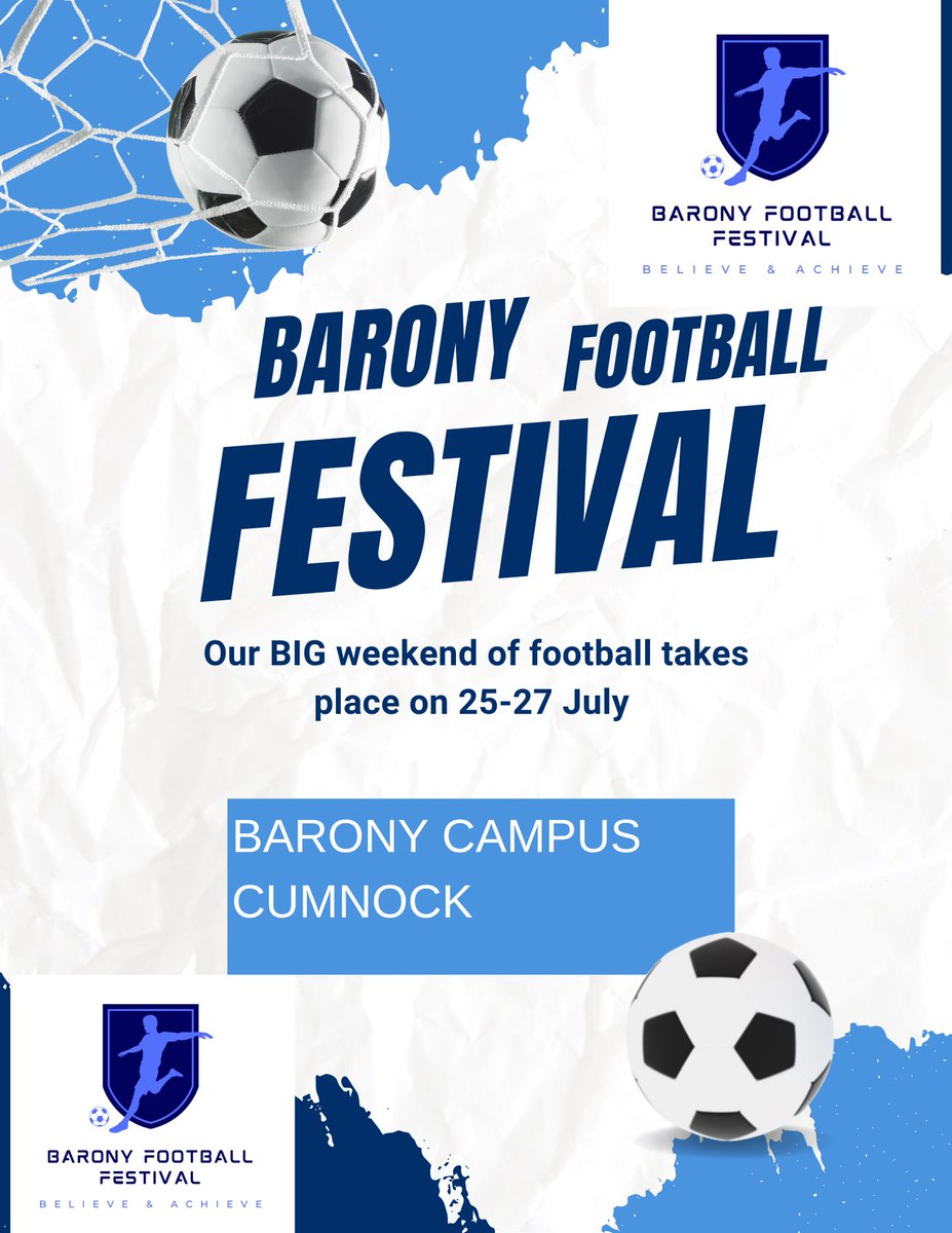 Barony Youth Football Festival tweet media
