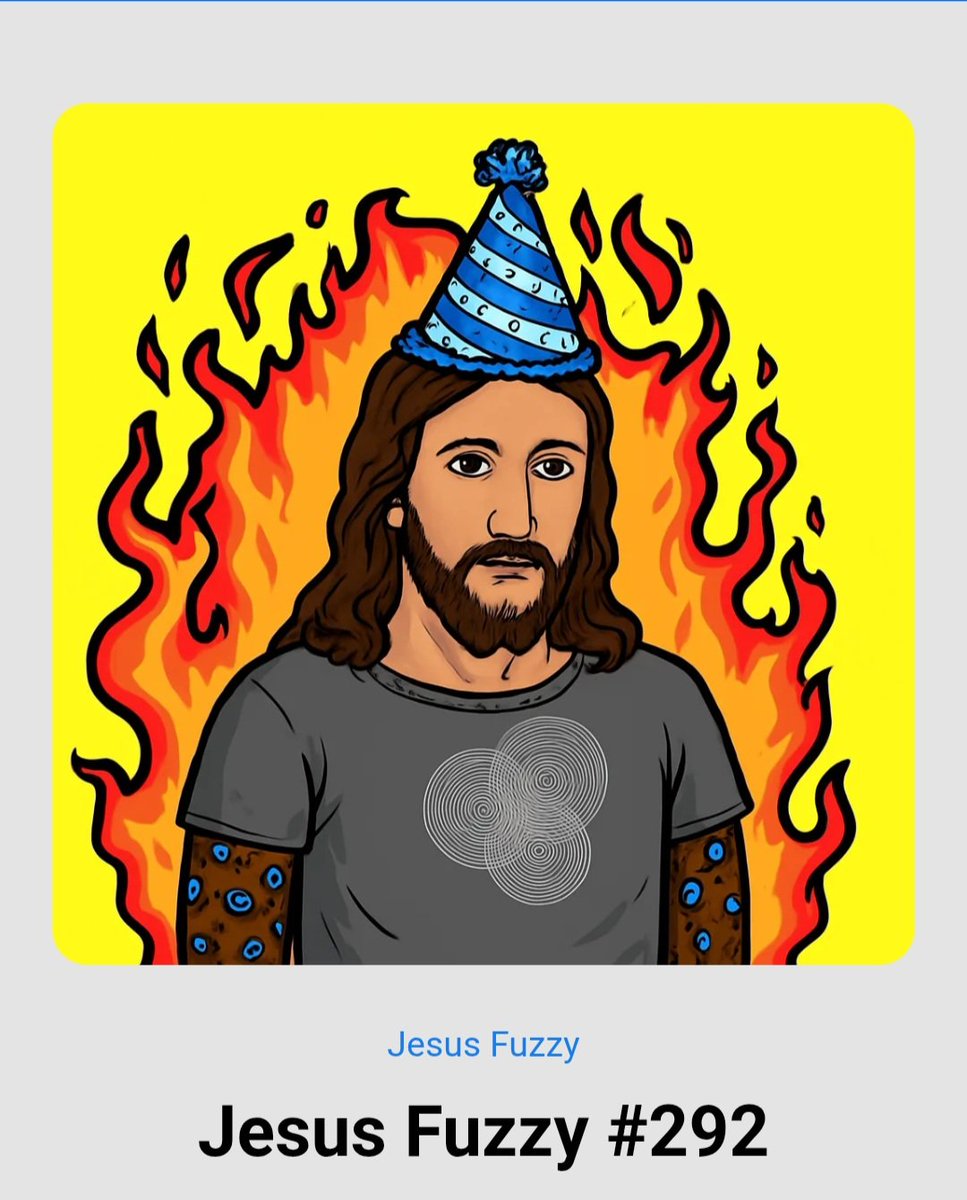 This rarity #19 is clean.
68% has been minted.
Jesus Fuzzy #292 - Jesus Fuzzy | xrp.cafe share.google/fOaH0M8pGtezN1…
#nft #cafe <a href="/cryptovieb/">Ovie</a> <a href="/TheFirstLadyXRP/">The First $LADY</a> 
<a href="/Illyriannft/">ILLY</a>