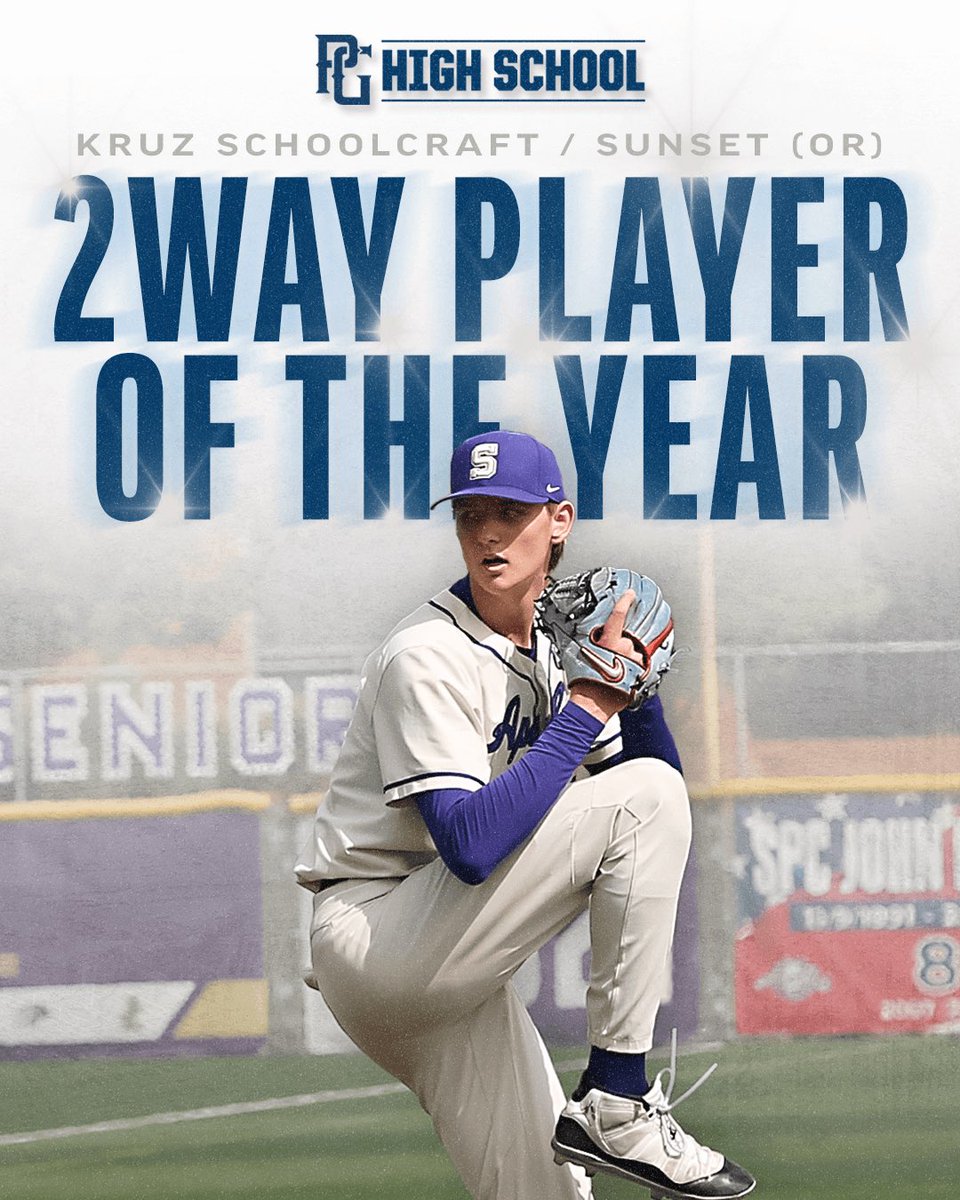 Perfect Game USA (@perfectgameusa) on Twitter photo Yeah, <a href="/KruzSchoolcraft/">Kruz Schoolcraft</a> got it done on both sides. ๐ซก
Heโs our ๐ก๐ฎ๐๐ถ๐ผ๐ป๐ฎ๐น ๐๐ถ๐ด๐ต ๐ฆ๐ฐ๐ต๐ผ๐ผ๐น ๐ฎ-๐ช๐ฎ๐ ๐ฃ๐น๐ฎ๐๐ฒ๐ฟ ๐ผ๐ณ ๐๐ต๐ฒ ๐ฌ๐ฒ๐ฎ๐ฟ with a 0.39 ERA & 96 K + .482 AVG & 10 HR. Yeah, <a href="/KruzSchoolcraft/">Kruz Schoolcraft</a> got it done on both sides. ๐ซก
Heโs our ๐ก๐ฎ๐๐ถ๐ผ๐ป๐ฎ๐น ๐๐ถ๐ด๐ต ๐ฆ๐ฐ๐ต๐ผ๐ผ๐น ๐ฎ-๐ช๐ฎ๐ ๐ฃ๐น๐ฎ๐๐ฒ๐ฟ ๐ผ๐ณ ๐๐ต๐ฒ ๐ฌ๐ฒ๐ฎ๐ฟ with a 0.39 ERA & 96 K + .482 AVG & 10 HR.