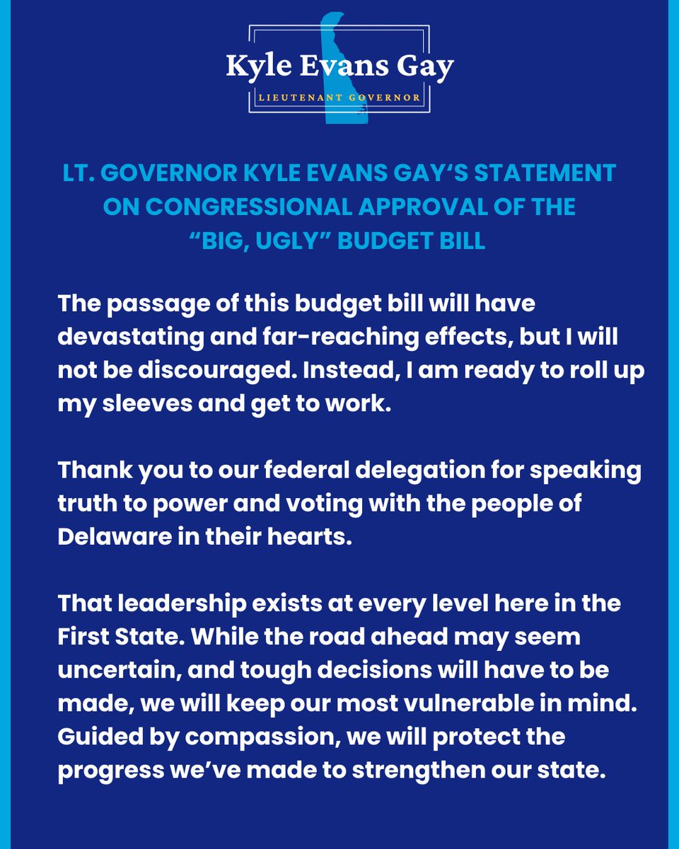 The passage of this budget bill will have devastating and far-reaching effects, but I will not be discouraged. Instead, I am ready to roll up my sleeves and get to work.