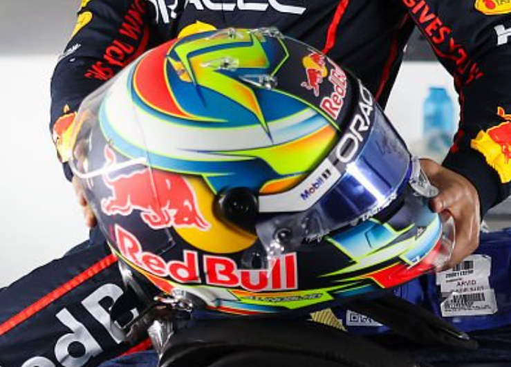 F1HLM's tweet photo. Helmet design of Arvid Lindblad for his FP1 debut with Red Bull Racing
#f1 #formula1 #motorsport #lindblad #BritishGP #redbull #rbf1 #redbullf1 https://t.co/vyOxqplSrJ