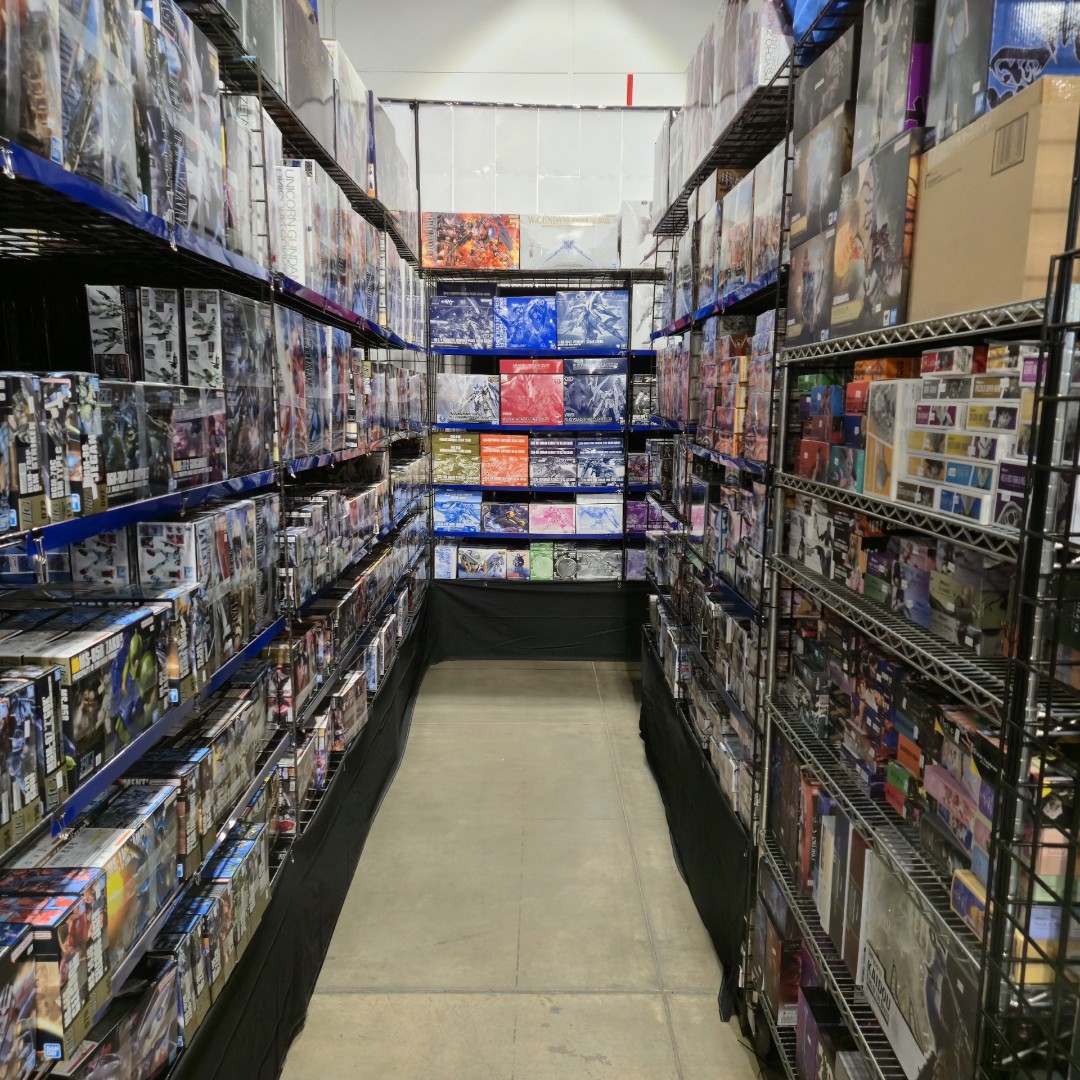 We are delighted to be at FAN EXPO Denver this weekend! We have our Bandai Hobby Pop-up Mini booth set up and ready to go. Stop by booth 1302 and pick up Exclusive model kits or learn to build a kit for free!