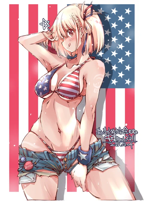めりけん好きそうな千束ちゃんです #リコリコ #錦木千束