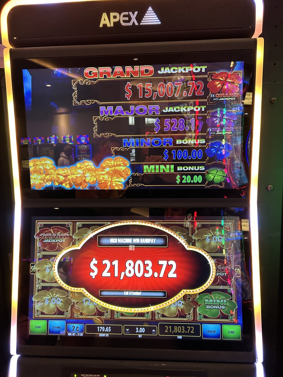 Seneca Buffalo Creek Casino (@senecabuffalo) on Twitter photo ๐ JACKPOT WINNER! ๐
$21,804.00 hit on Clover Link!
You could be next! ๐ฐ๐ธ ๐ JACKPOT WINNER! ๐
$21,804.00 hit on Clover Link!
You could be next! ๐ฐ๐ธ