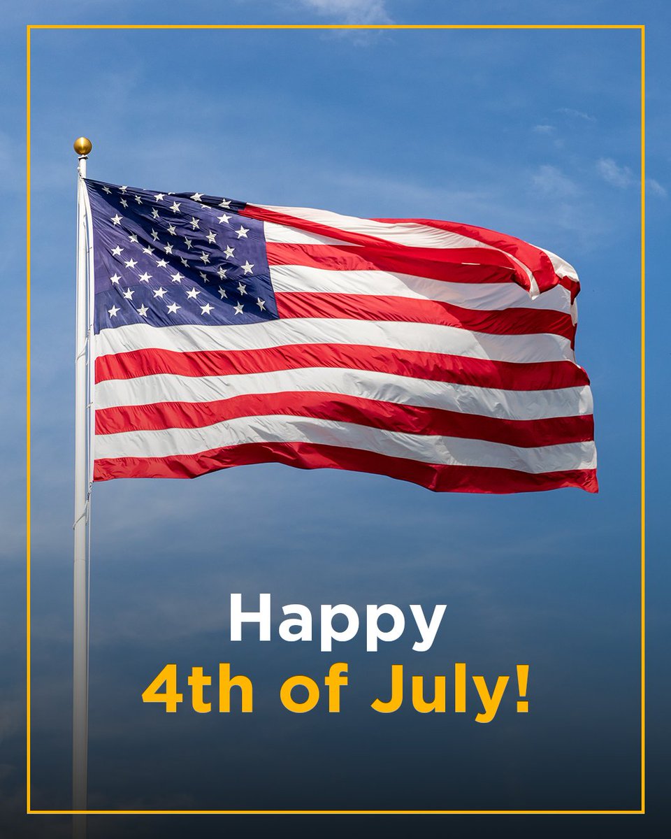 Wishing you a happy 4th of July.

All branches will be closed in observance of the holiday.