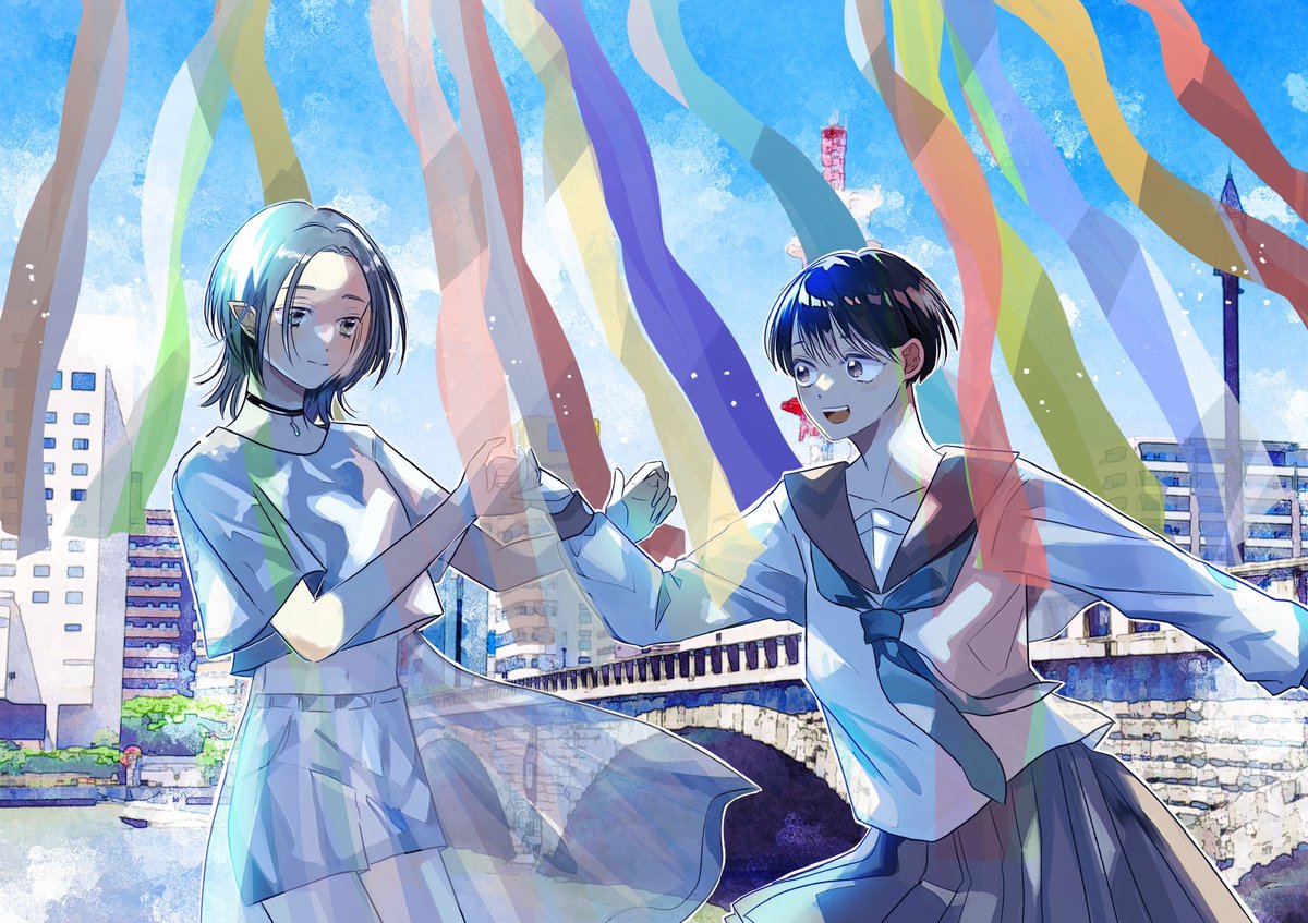 【エルフとひとつ屋根の下】新潟住みエルフお姉さんと1000歳差の女の子の同棲マンガです。今回9話目が載っています。よろしくお願いします🎀