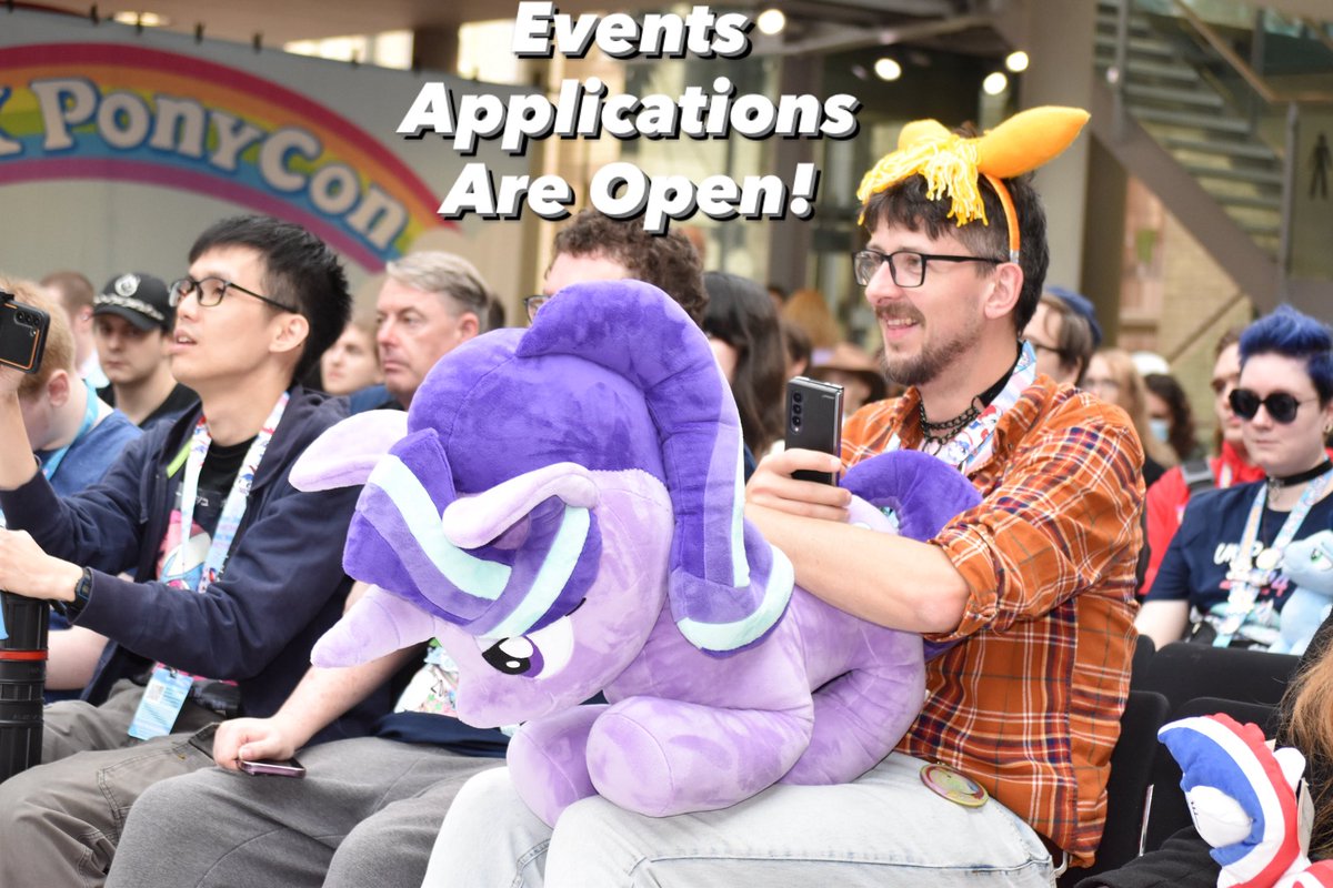 UK PonyCon (@ukponycon) on Twitter photo Become a #UKPonyCon2025 Contributor today! We are looking for amazing panels, events, quizzes, game shows, workshops, talks - You name it? We want to put it in our events schedule!
docs.google.com/forms/d/e/1FAI… Any questions? Email events@ukponycon.co.uk to speak to our team! Become a #UKPonyCon2025 Contributor today! We are looking for amazing panels, events, quizzes, game shows, workshops, talks - You name it? We want to put it in our events schedule!
docs.google.com/forms/d/e/1FAI… Any questions? Email events@ukponycon.co.uk to speak to our team!
