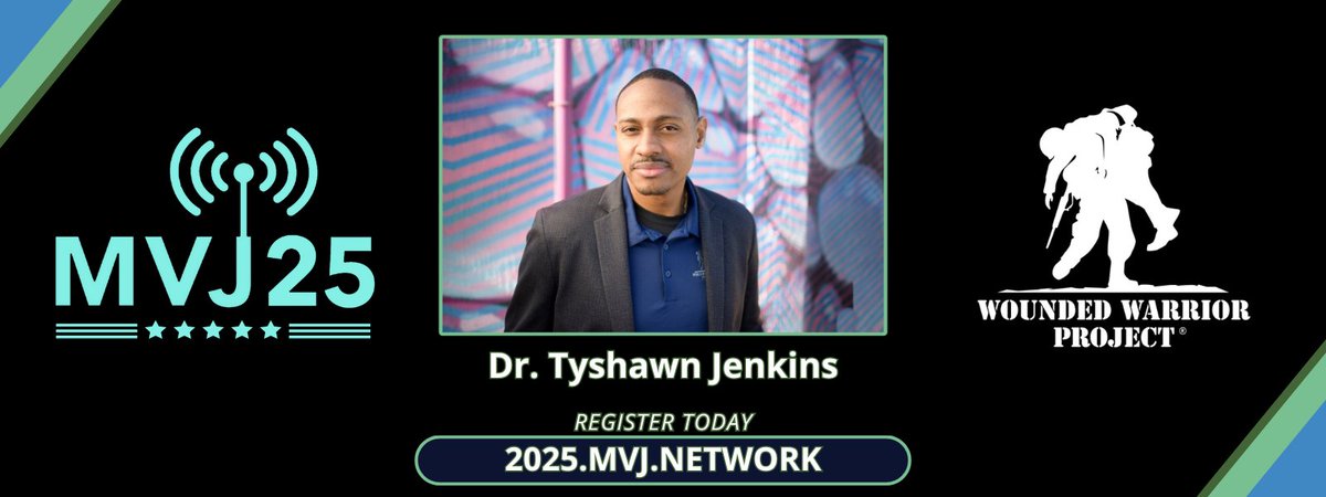 Meet Dr. Tyshawn Jenkins, <a href="/wwp/">WWP</a>’s warrior speaker for this year’s #MVJ2025 Evening Networking Reception! From overcoming injury and isolation to leading fellow veterans toward healing, Tyshawn’s journey is one of resilience, storytelling, and purpose. Catch him at our reception,