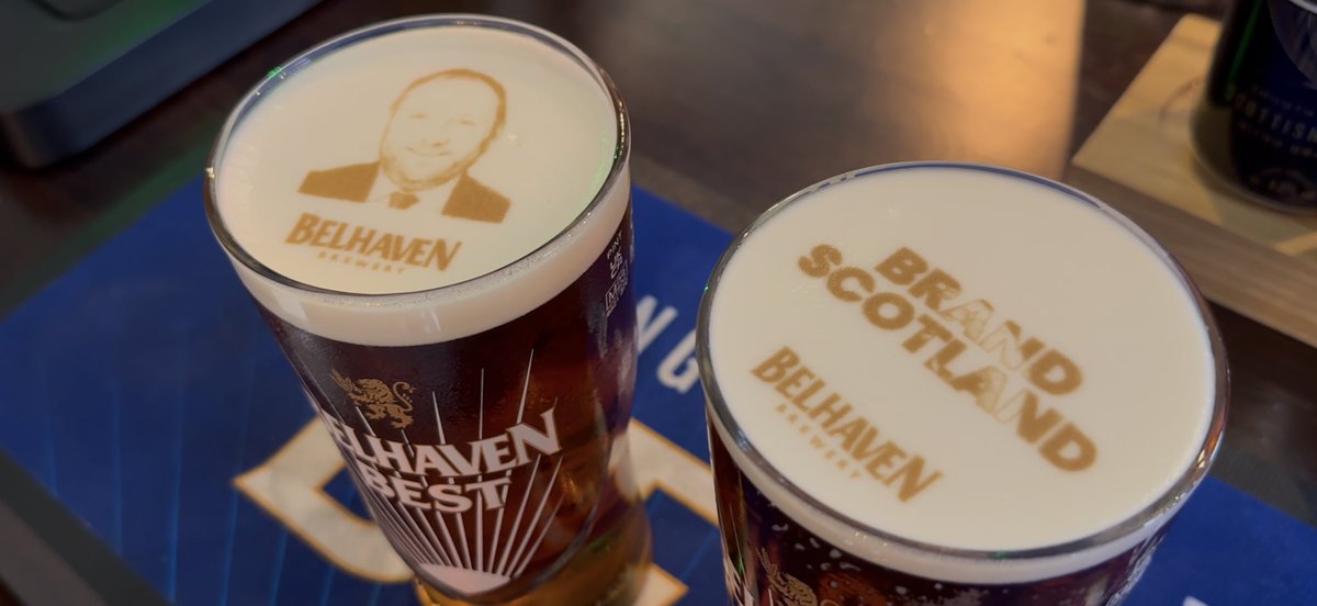 tmcgvideo's tweet image. 3D printing is so last year.
The age of BEER printing is upon us.
@BelhavenBrews bringing out the big guns for Scottish Sec today. Snazzy.