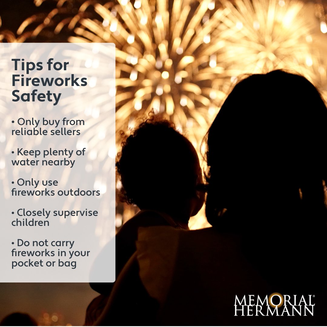 As you celebrate this Fourth of July with sparkling #firework displays, keep plenty of water nearby to soak used #fireworks and to extinguish any that don't go off. Learn more: bit.ly/40cxeS2.