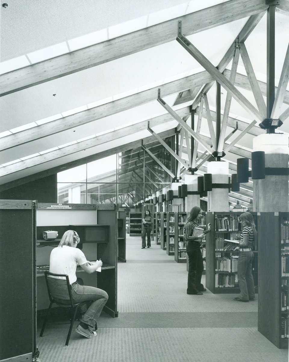 Happy Throwback Thursday! #tbt 

Our library is the perfect place to study between classes. With books, quiet study rooms, and helpful resources, it’s a great space for students to stay focused and get work done throughout the semester!